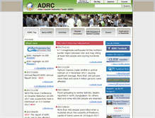Tablet Screenshot of adrc.asia